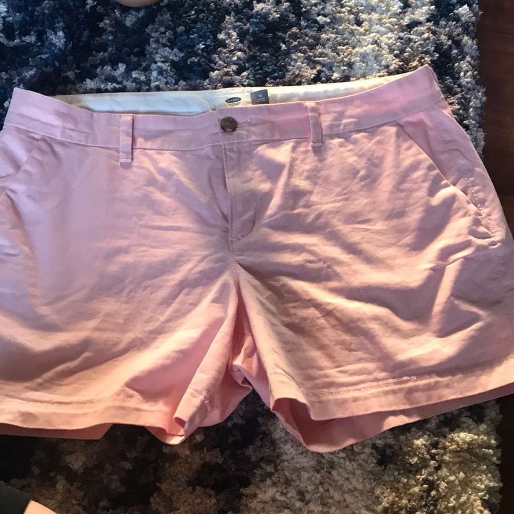 Light Pink Khaki shorts Old Navy